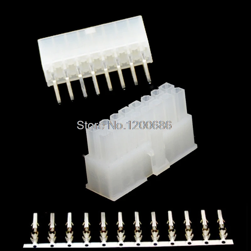 

2*8PIN 16PIN Kit Pitch 4.2MM Curved Solid Needle 90 degree 5557 Double Row connector