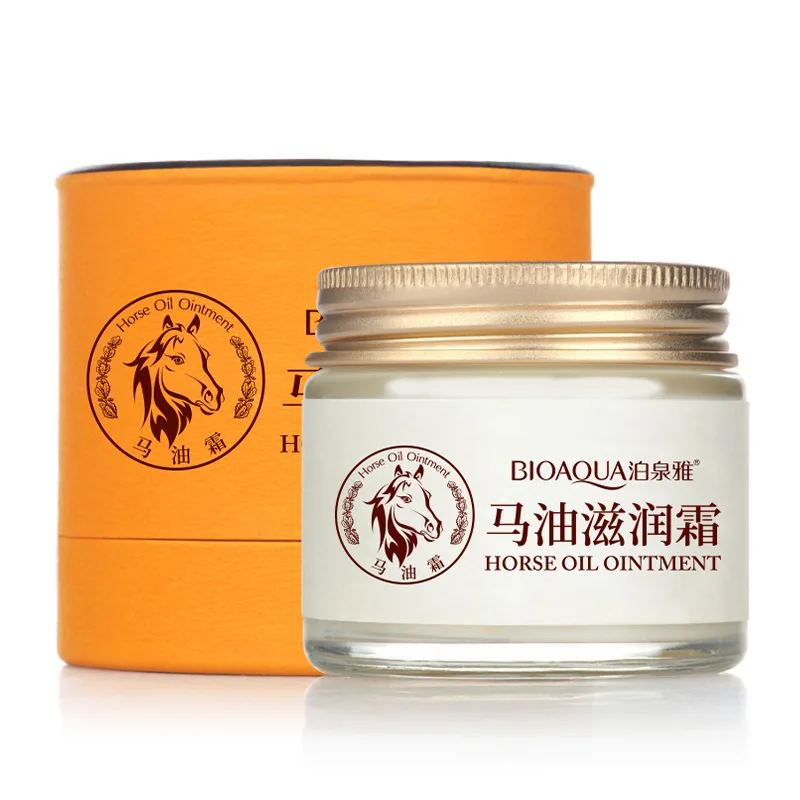 BIOAQUA Horse Oil Face Cream Moisturizing Facial Moisturizer Body Hand Foot skincare Creams Face Body Skin Care