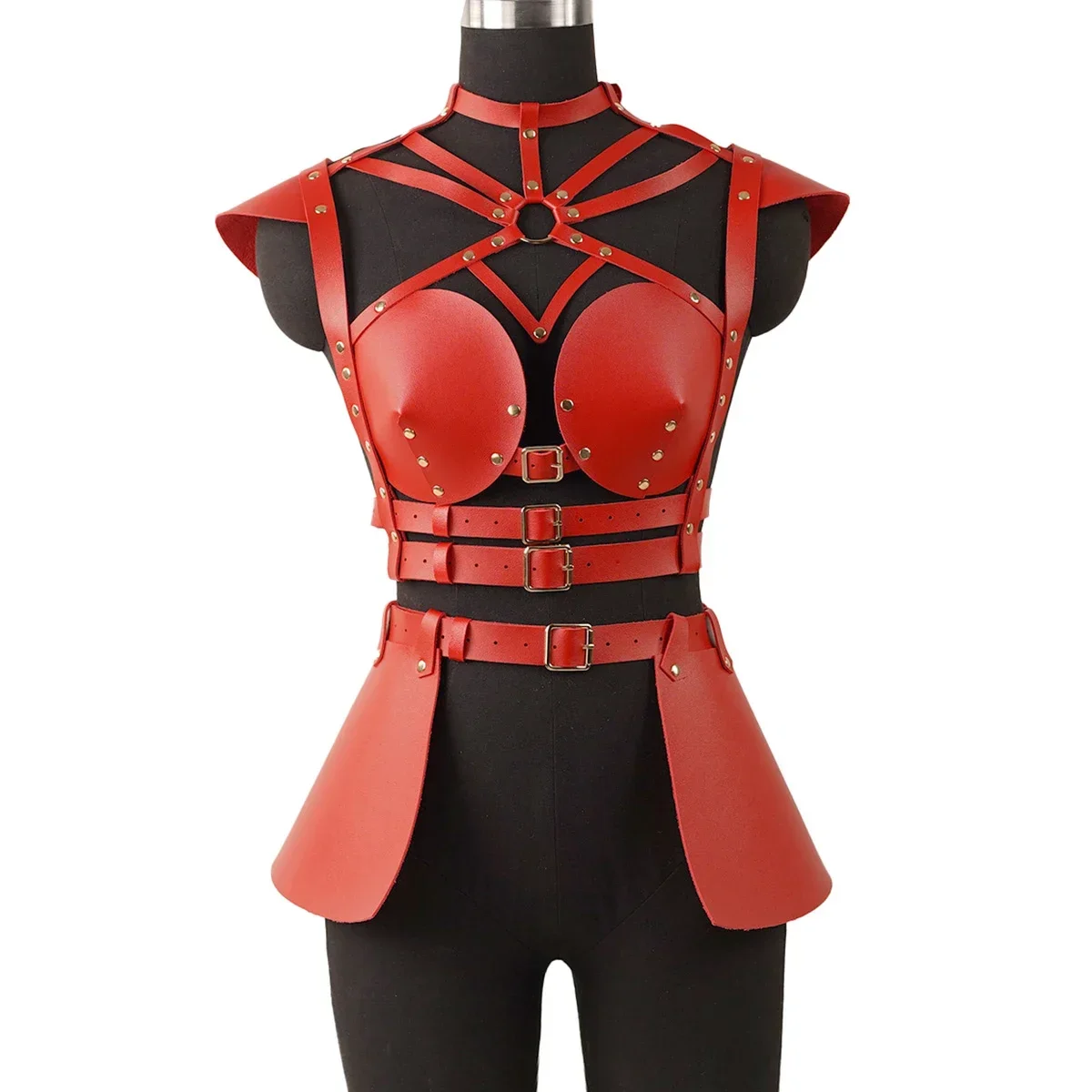 

Женская искусственная кожа с бюстгальтером, космическим костюмом, слинг с космической спинкой, слинг в готическом стиле, голографический кожаный костюм