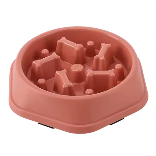 Pet Cat Dog Slow Food Bowl Fat Help Healthy Round Anti-choking Thickened And Non-slip Multiple Colors Shapes - Image 7