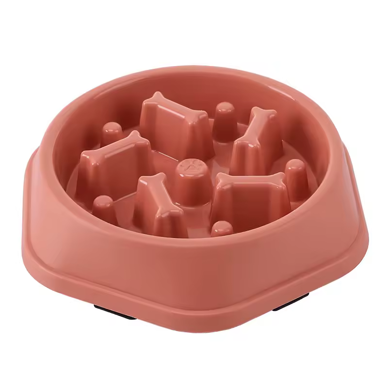 Pet Cat Dog Slow Food Bowl Fat Help Healthy Round Anti-choking Thickened And Non-slip Multiple Colors Shapes - Image 7