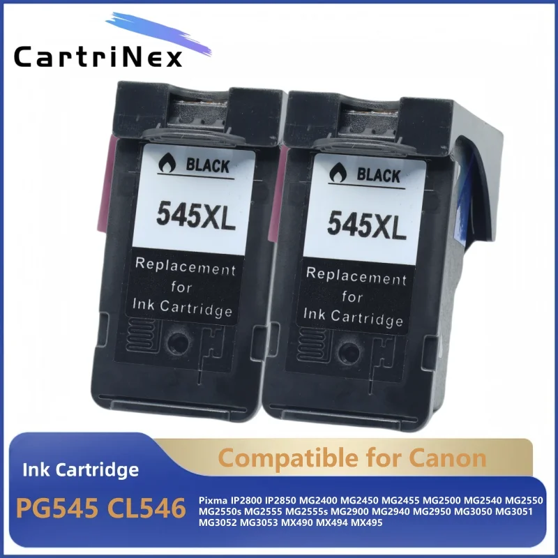 

Compatible Ink Cartridge PG545 CL546 for Canon 545 546 545XL 546XL Pixma MG2950 MG2550 MG2500 MG3050 MG2450 MG3051 MX495 Printer