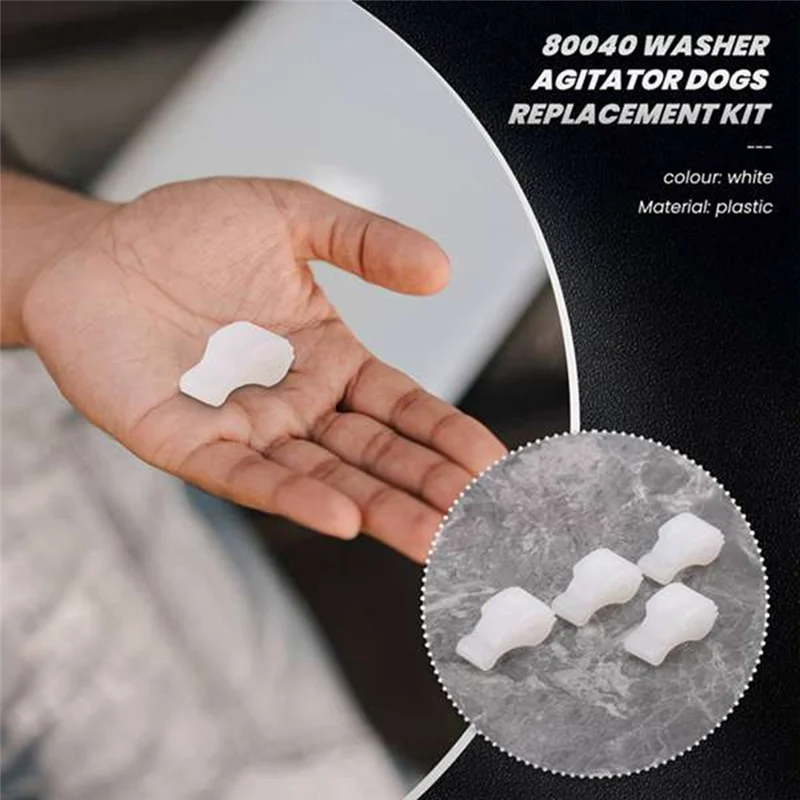 

A28F-80040 285612 Washer Agitator Dogs Replacement Kit Exact Fit For Whirlpool & Kenmore Washers - Replaces 285770