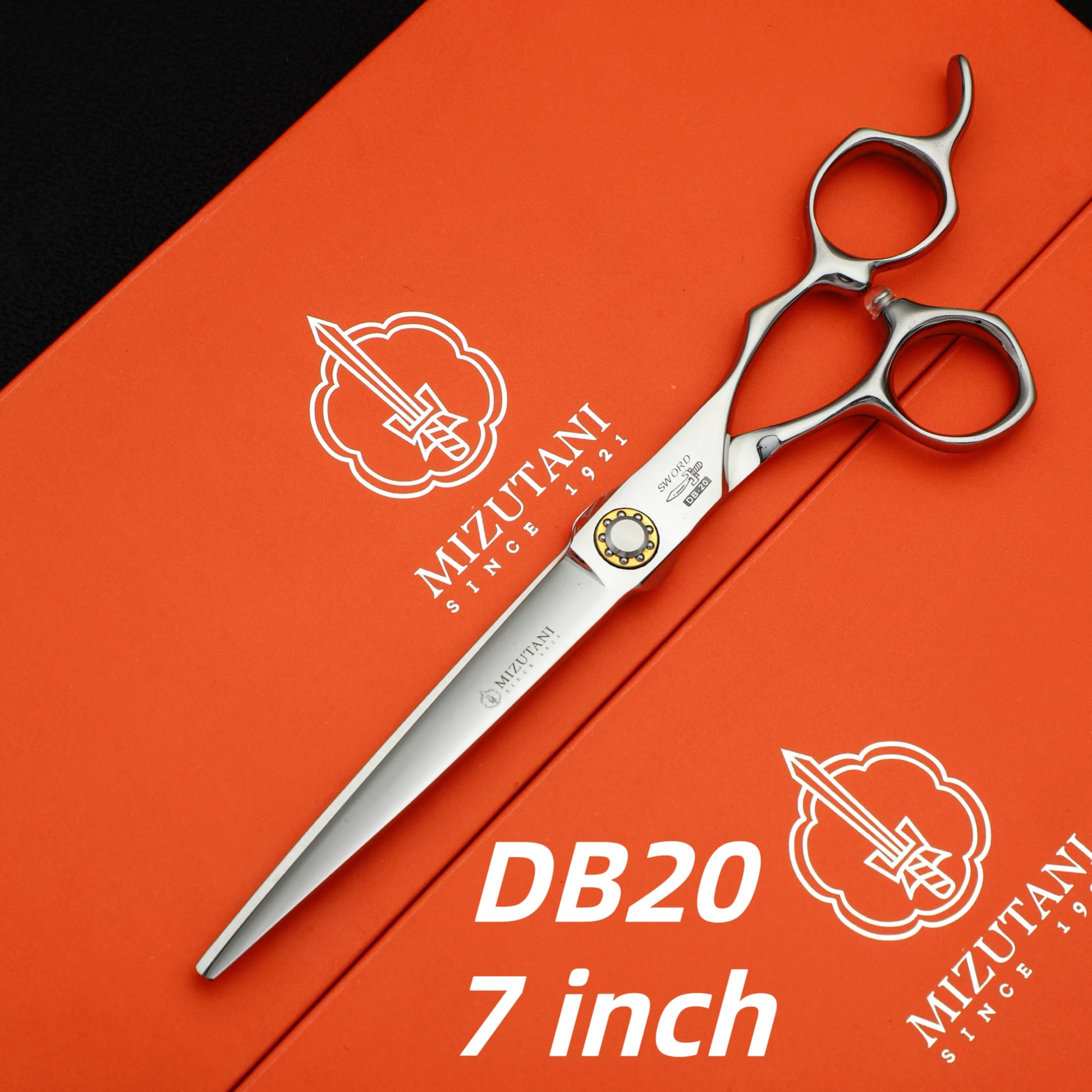 

Japan Original Mizutani 7inch Hair Scissors Master Hairstylist Special Barber Scissors DB20 D19 Pink Flamingos