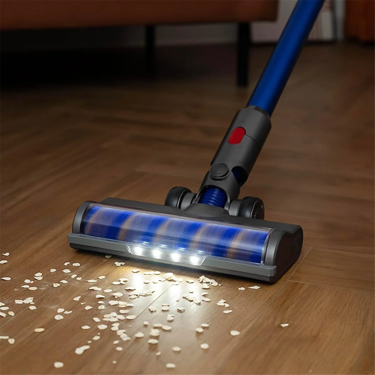 электрическая насадка для швабры, насадки для паркетного пола для пылесосов V7V8V10V11V15 со светодиодом