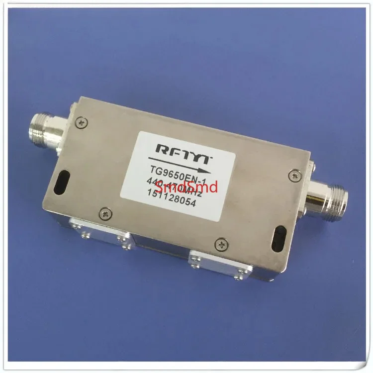 440-470MHz Dual Junction Isolator For UHF VHF Radio TV FM Digital TV Frequency Transmission RF Isolator Integrated Circuit