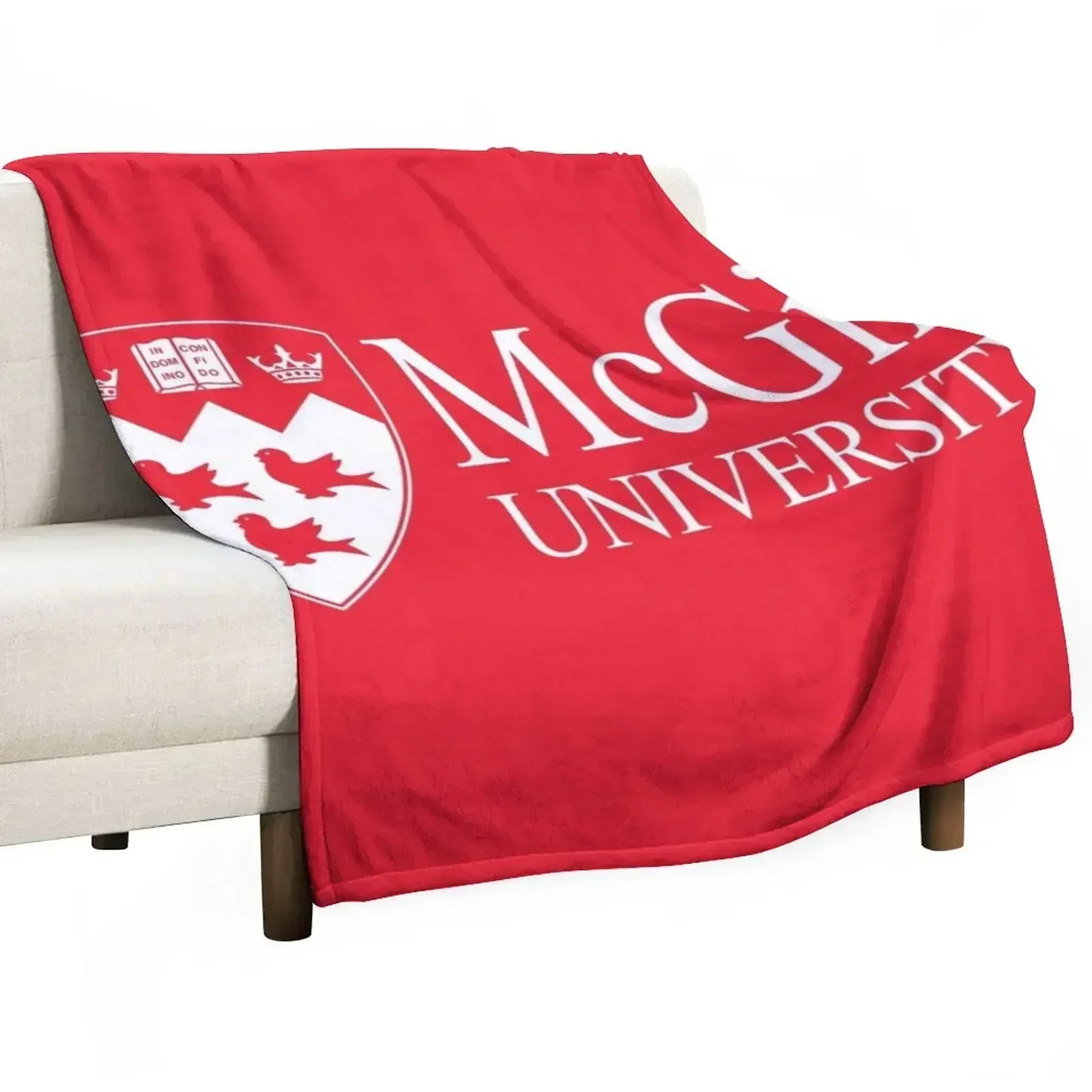 

McGill University Throw Blanket Lightweight Cozy Blanket for Bed Sofa