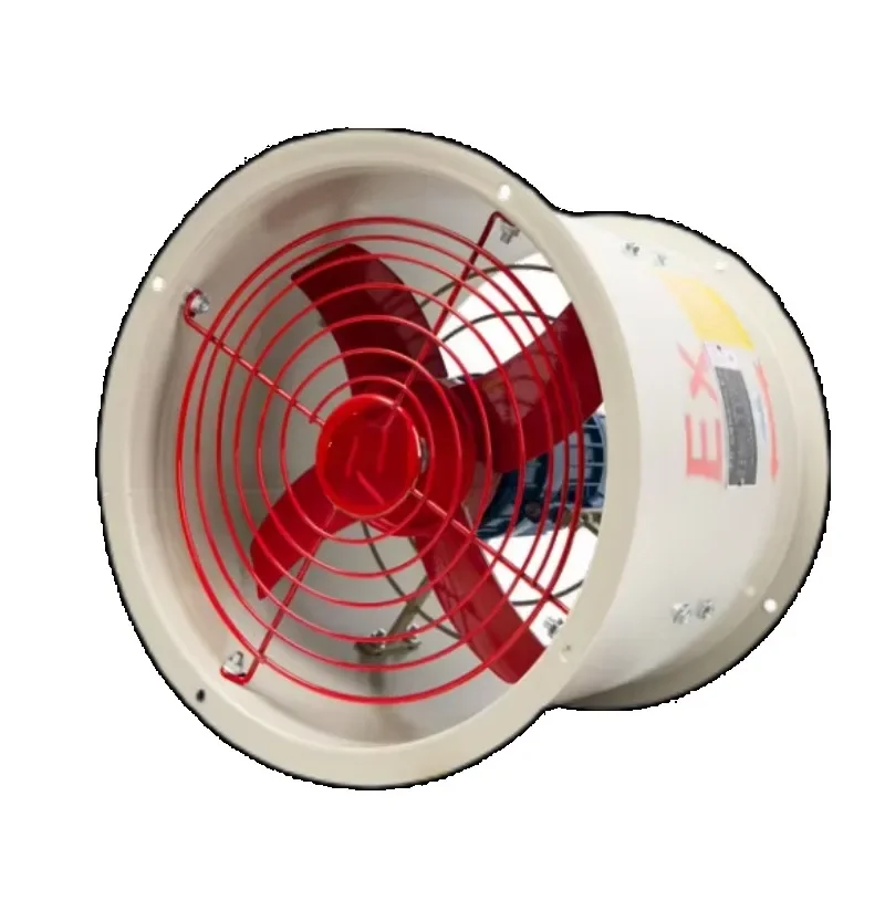 China factory good price Industrial Axial Ventilation Fan with Wheel and with silencer