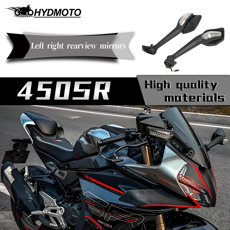 

For CFMOTO 450SR 450 SR rearview mirror with turn signal lamp mirrors with indicators motorcycle accessories﻿ ﻿