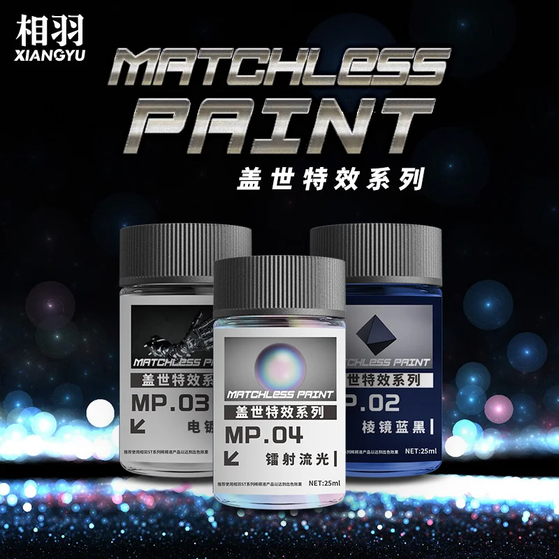 نموذج طلاء نيترويل تلوين الشؤون العسكرية المؤثرات الخاصة سلسلة مرآة فضية MP01-05 #3