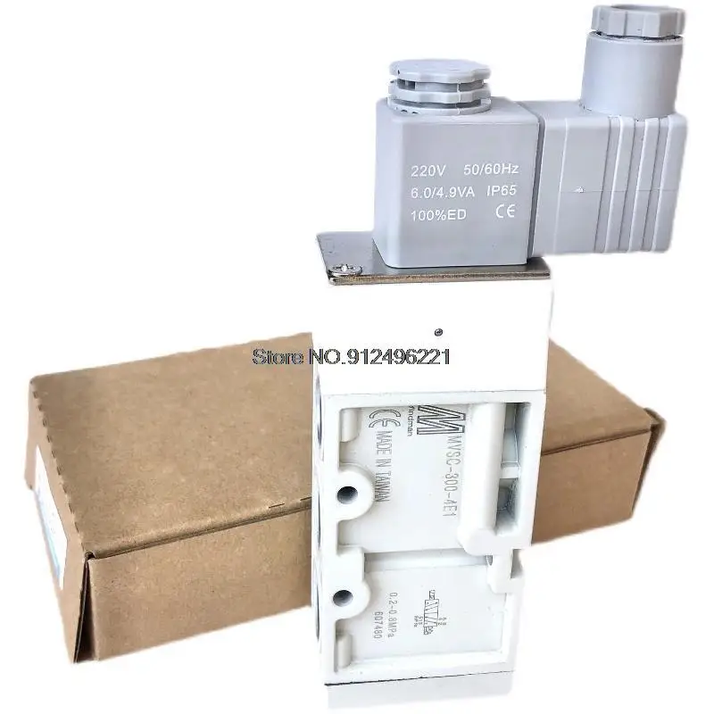 

MVSC-300-4E1 3/8'' Air Pneumatic Solenoid Valve 5 Ported 4 Way DC24V Pneumatic Control Valve MVSC-220-4E1 MVSC-260-4E1