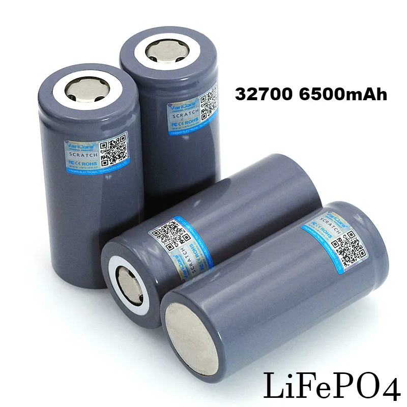 

4PCS VariCore 3.2V 32700 6500mAh LiFePO4 Battery 35A Continuous Discharge Maximum 55A High power Brand battery