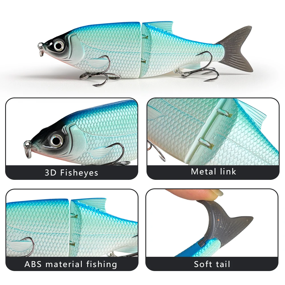 Bionic Two-Section Fish Lure,  - Fishing Lure Popper review and price