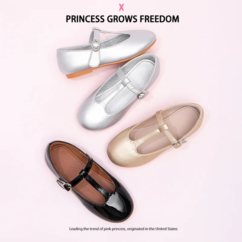 

S-AP8-002 Dressy Dress Shoes For Baby Girls Quality Shoe Leather Pink Brown Burlap For Spring And Summer New Brand