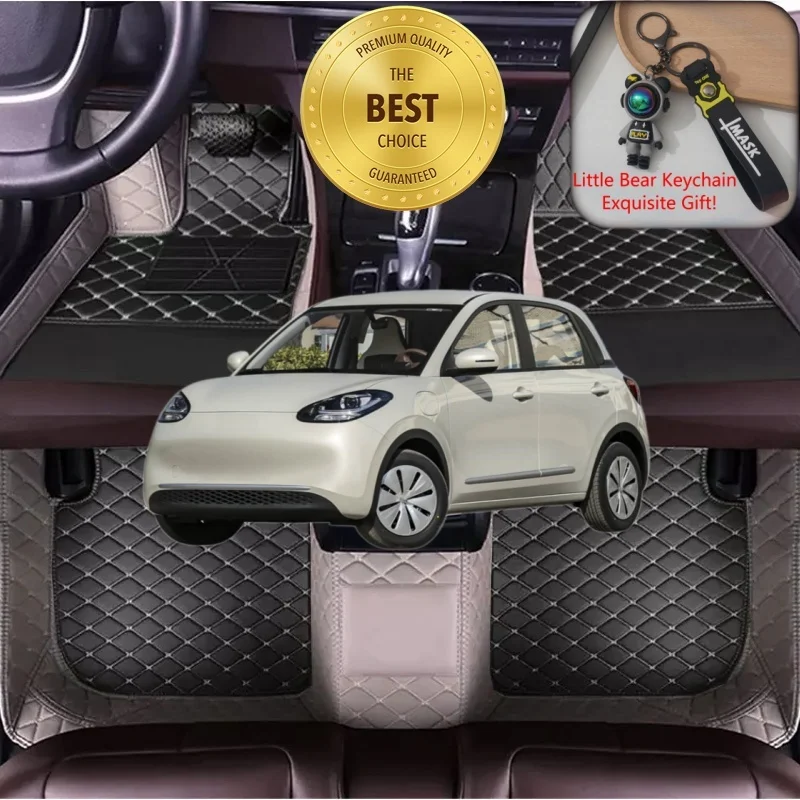 

Customized Fit for Wuling Binguo EV Car Floor Mats Car Accessories Tailored Waterproof Auto Carpet Mats Left/Right-hand Drive