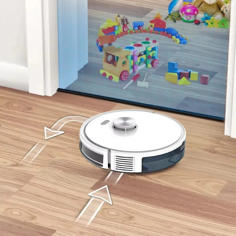 BL30 5000Pa Mini Smart Industrial Self-emptying Dumpster Carpet Pool Floor Care Cleaning Robot Vacuum Cleaner Mop