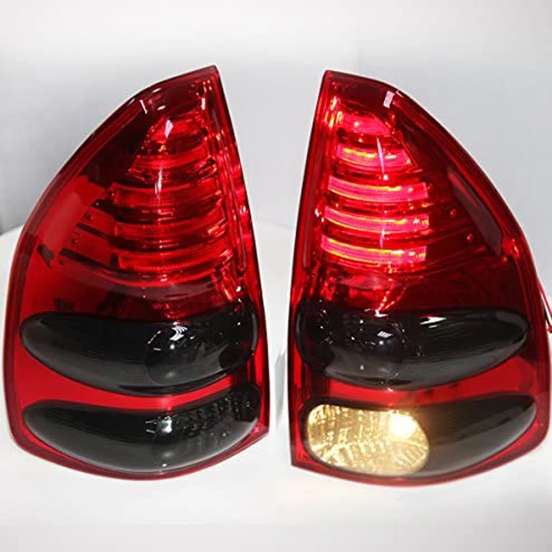 LED Strip Rear Back Lamp For Prado 2700 4000 FJ120 LC120 Taillight 2003-2009 Year RED Black