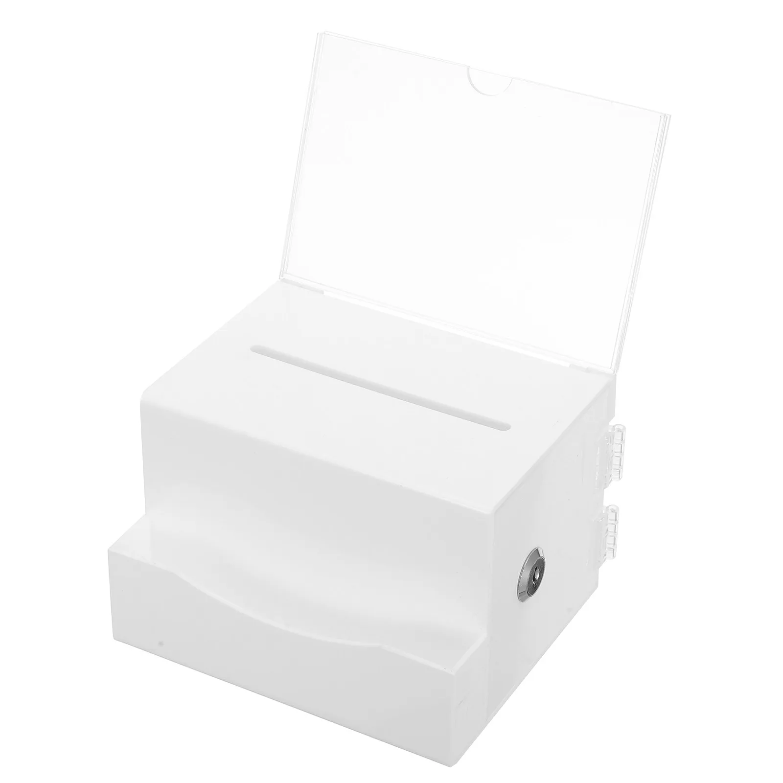 

Transparent Acrylic Donation Secure Public Voting Suggestion Complaint Letter Fundraising Ballot Box Donation Boxes