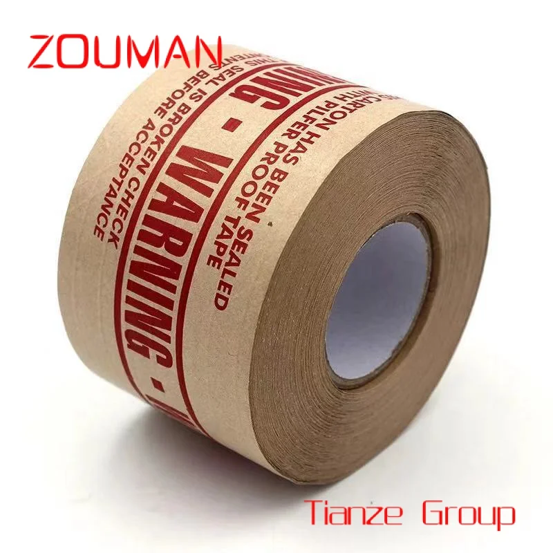 Custom , 2% Discount  Strong Custom reinforced gummed Printed Kraft Paper Tape