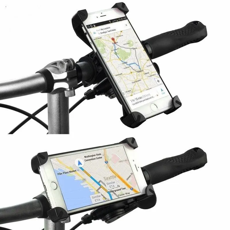 Phone Holder Clip Bracket Electric Scooter Case Universal MTB Road Bike Phone Holder Bicycle Accessories