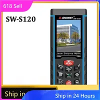 120m Camera Rangefinder SW-S120 High Quality Laser Distance Meter Area Volumn Digital Angle Ruler Measuring Tape SNDWAY Original