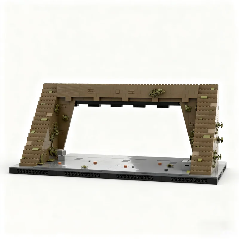 902ピース MOC ヤビン4 ハンガーゲート スターバトルモデル 組み立ておもちゃ クリスマスギフト ブロック 建築 DIY クリエイティブアイデア