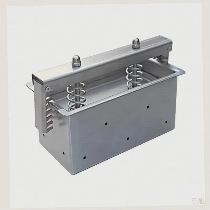 1KG Stainless Steel Ham Meat Pressing Box Size 200×100×70MM, Household Kitchen Molding Tool for Cooked Meat Frozen Beef Roll Pro