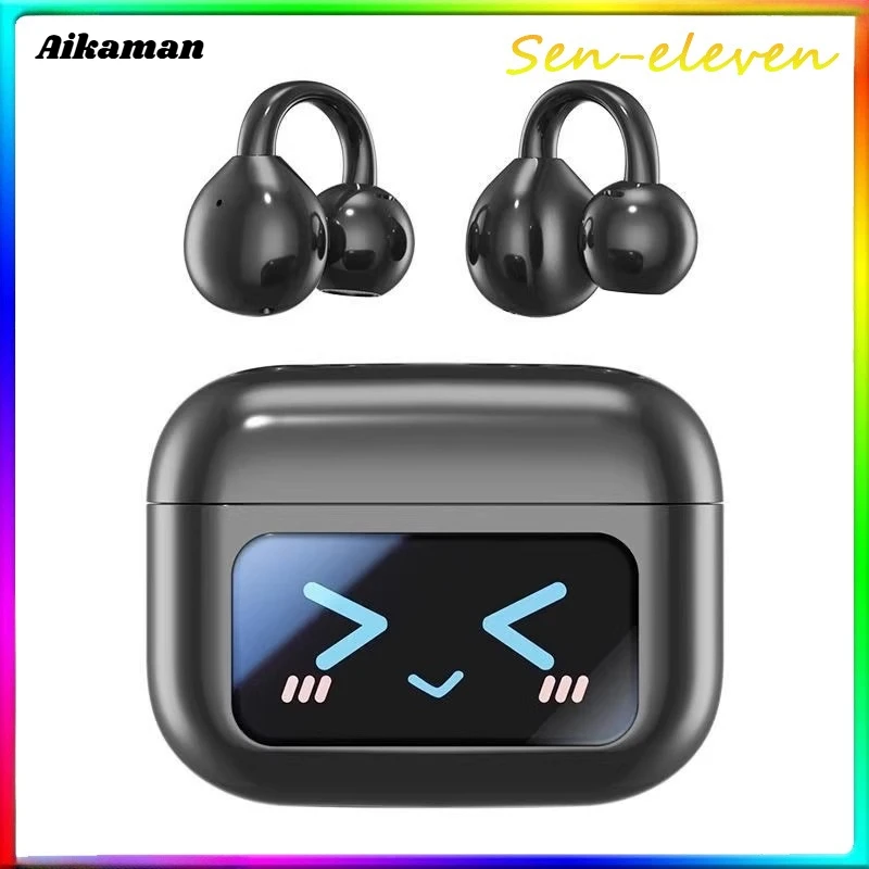 

Беспроводные Bluetooth-наушники AIKMM100 2026 года с креплением на ухо, безболезненные, для игр, для женщин, для маленьких ушей