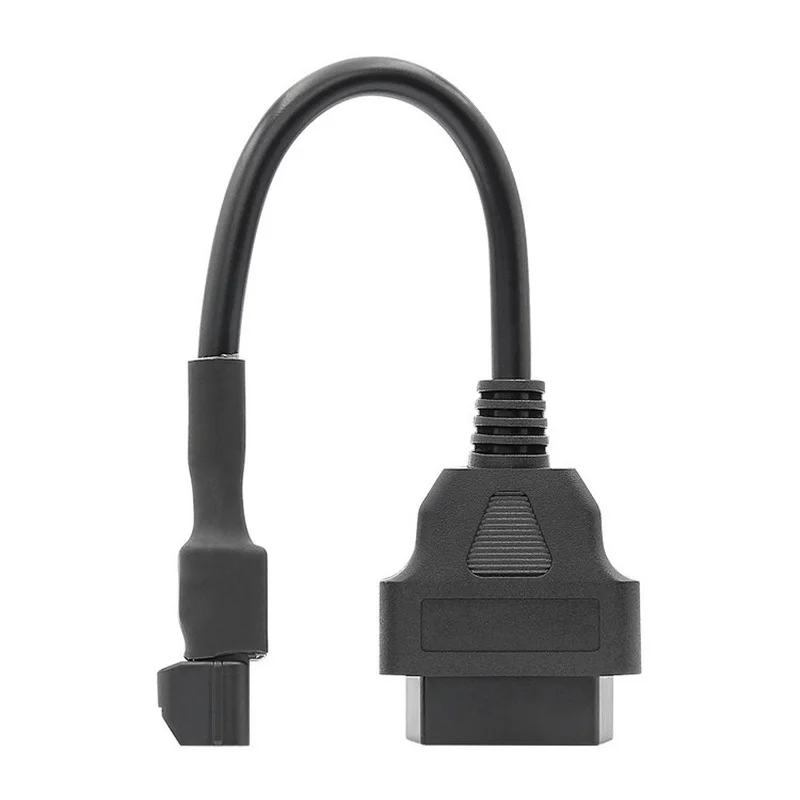 Male 3pin To 16pin Interface for For KYMCO EFI Motorcycle Conversion Cable Motorbike with 3 Pin OBD OBD2 Diagnostic Connector