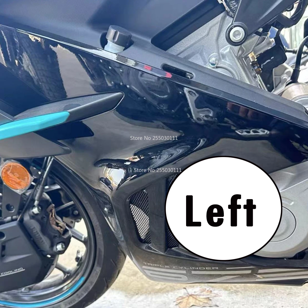 Motorcycle accessories Original radiator left right guard decorative panel CF650-10 shell surround Fit For CFMOTO 675SR