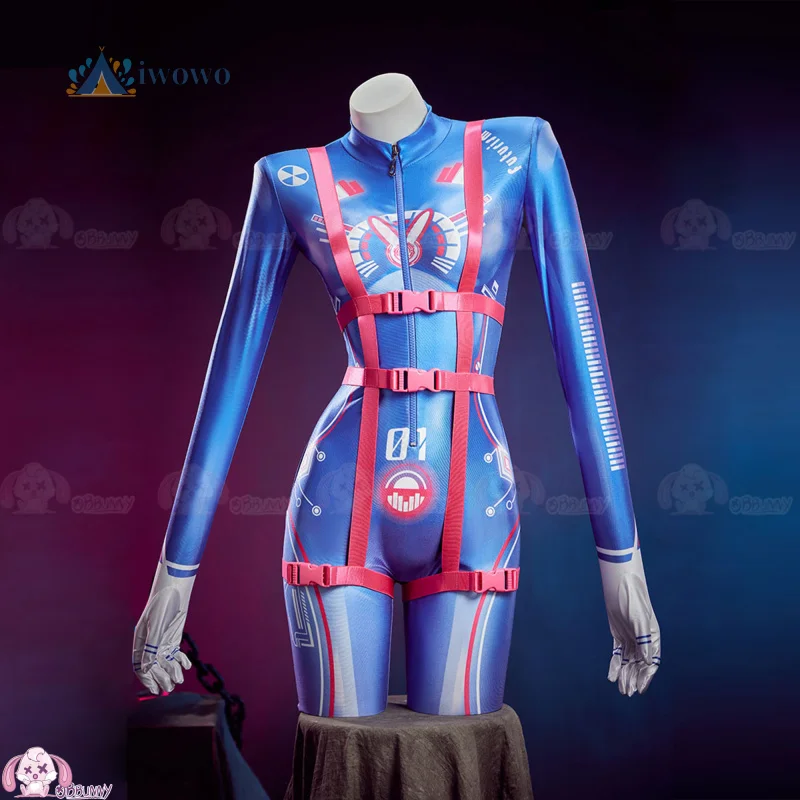 

Костюм для косплея D.Va из игры Overwatch, панк-комбинезон, униформа для фестивалей, Хэллоуина, карнавала, вечеринок, одежда для женщин и девушек, для ролевых игр