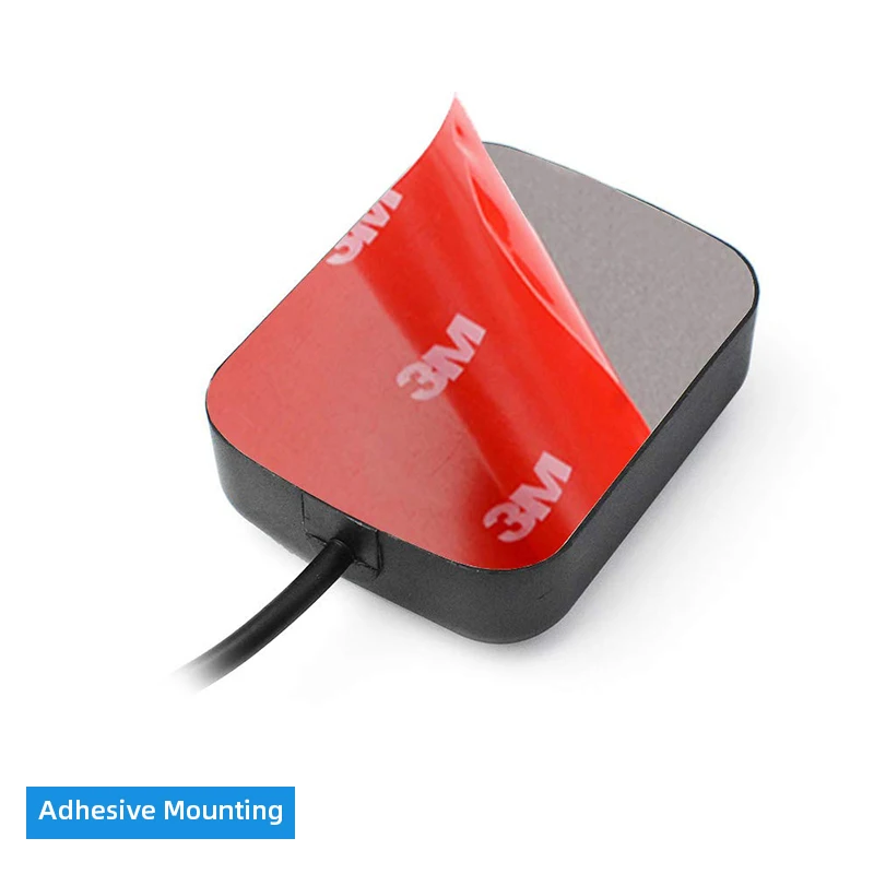 50 PCS Active 4G GPS/GSM Receiver Mouse Antenna Waterproof Internal Glonass Cover 50 Ohm Impedance External Hidden Adhesive Moun