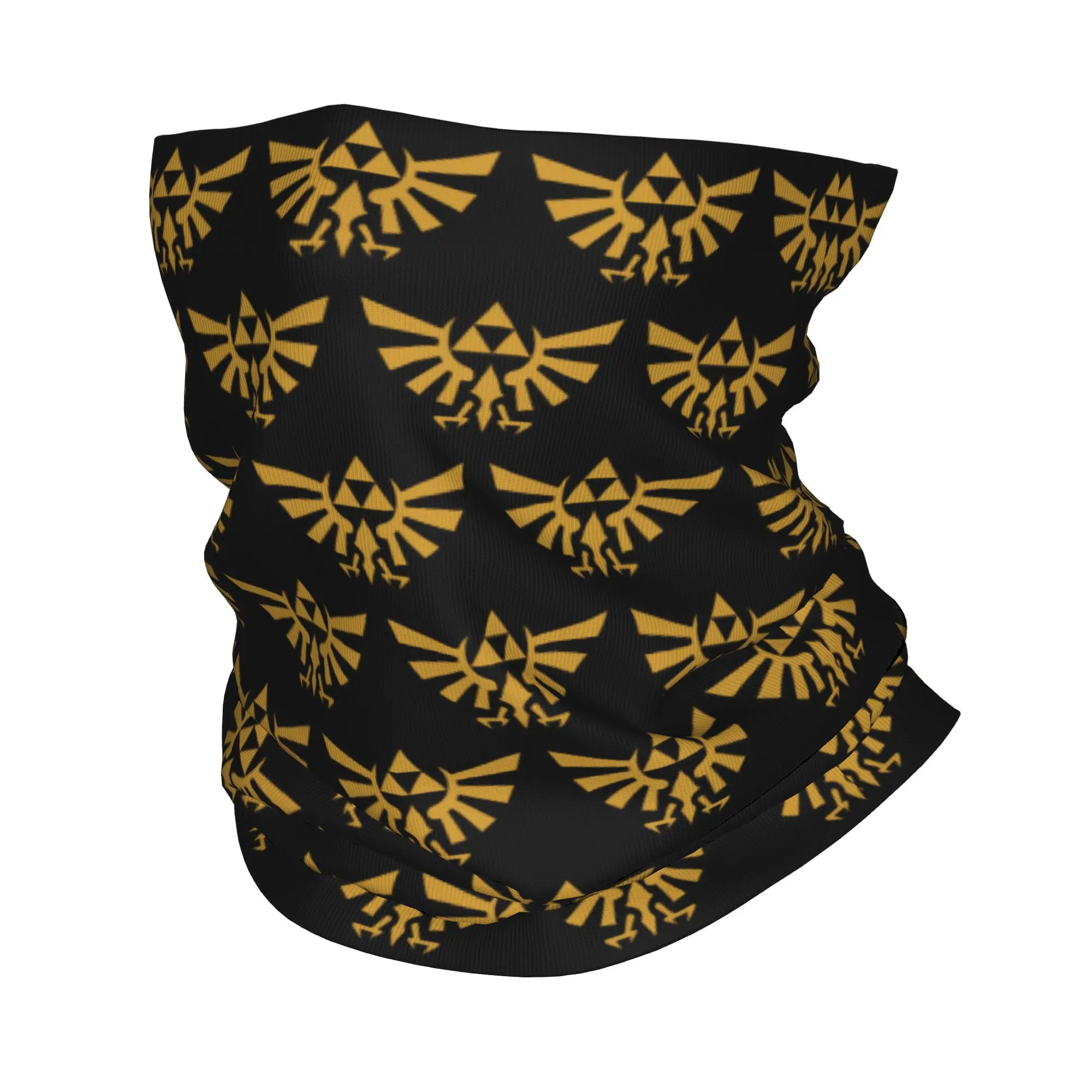 

Custom Hot Game Zeldaed Legend Bandana Neck Gaiter UV Protection Face Scarf Cover Men Women Headwear Tube Balaclava