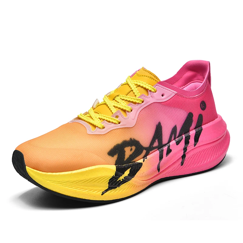 

Men's professional anti-slip running shoes - Carbon plate marathon breathable lightweight shock-absorbing sports shoes
