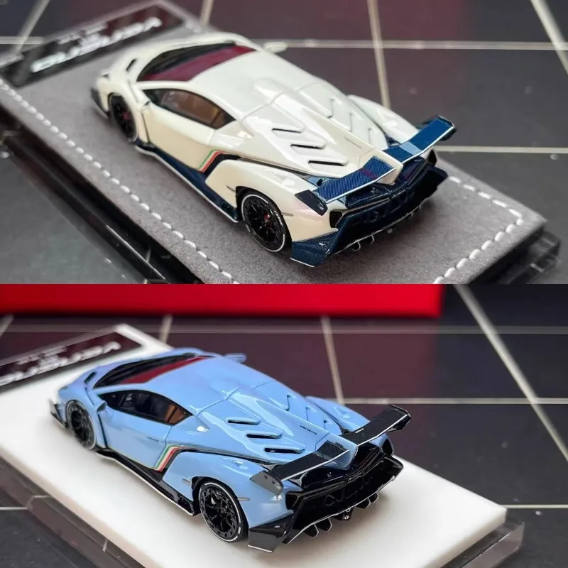 

Stock 1:64 Lamborghini Poison Die-cast Resin Car Model collectible ornaments, children's toys, adult decorations.