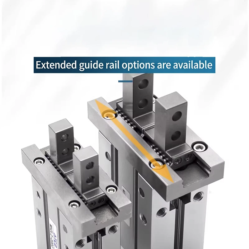 MHZ2 Finger Cylinder Claw Head MHZL2-10D16D2/20D1/25/32/40N Parallel Clamping Jaw Guide Rail Accessories