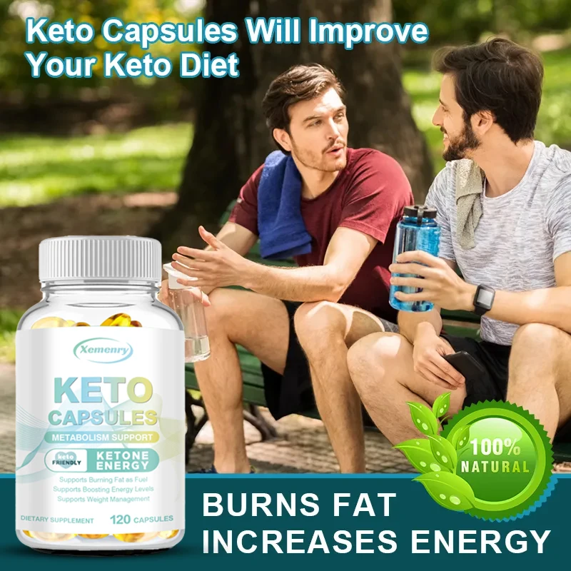 Keto Capsules - Boost Energy, Burn Fat, Boost Metabolism, Suppress Appetite