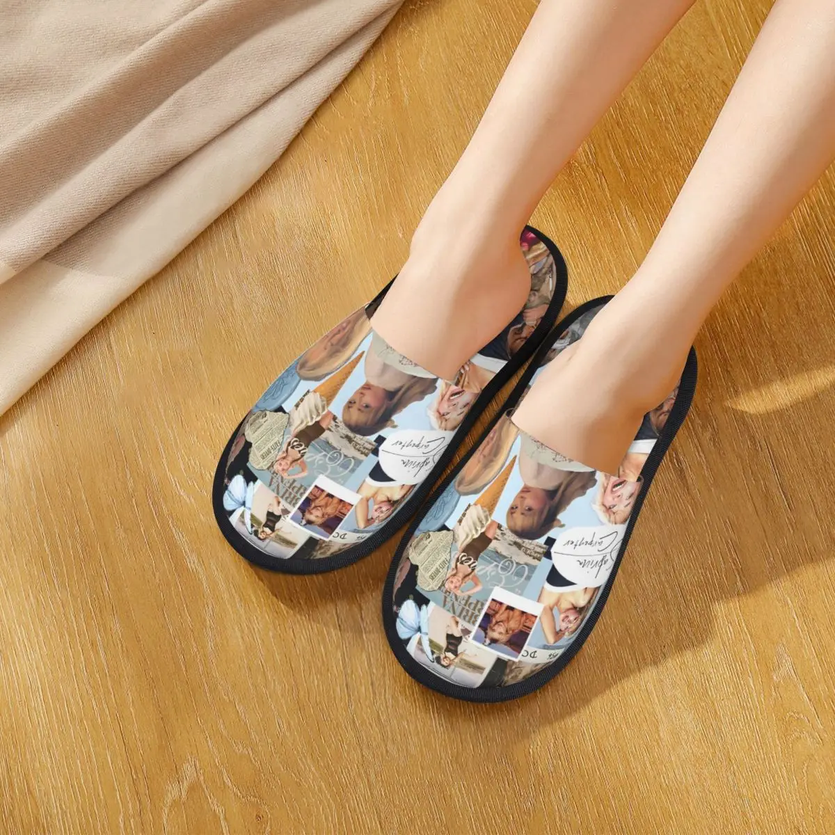 الشتاء شبشب منزل سابرينا نجار ميرش المنزلية نِعال من الفراء الشرائح داخلي 90s جولة الموسيقى 2024 مريحة المضادة للانزلاق الشرائح #5