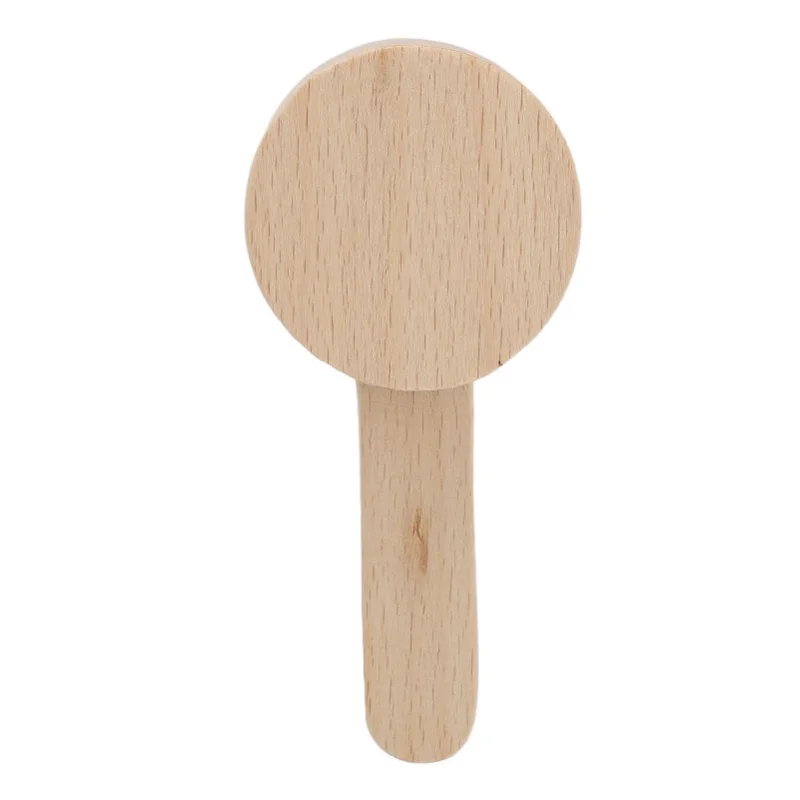 3pcs Wooden Measuring Spoon Short Handle High Precision Mask Spoon For Tea Seasoning