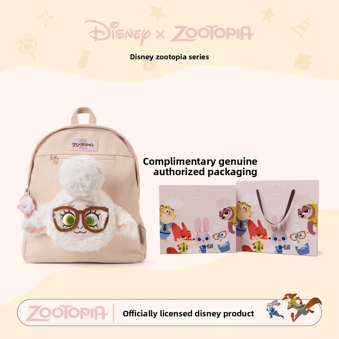 

Disney Zootopia Series Plush Doll Backpack Versatile Large Capacity Student Backpack Women'S Bag Ita Bag Tote Bags Shoulder Bag