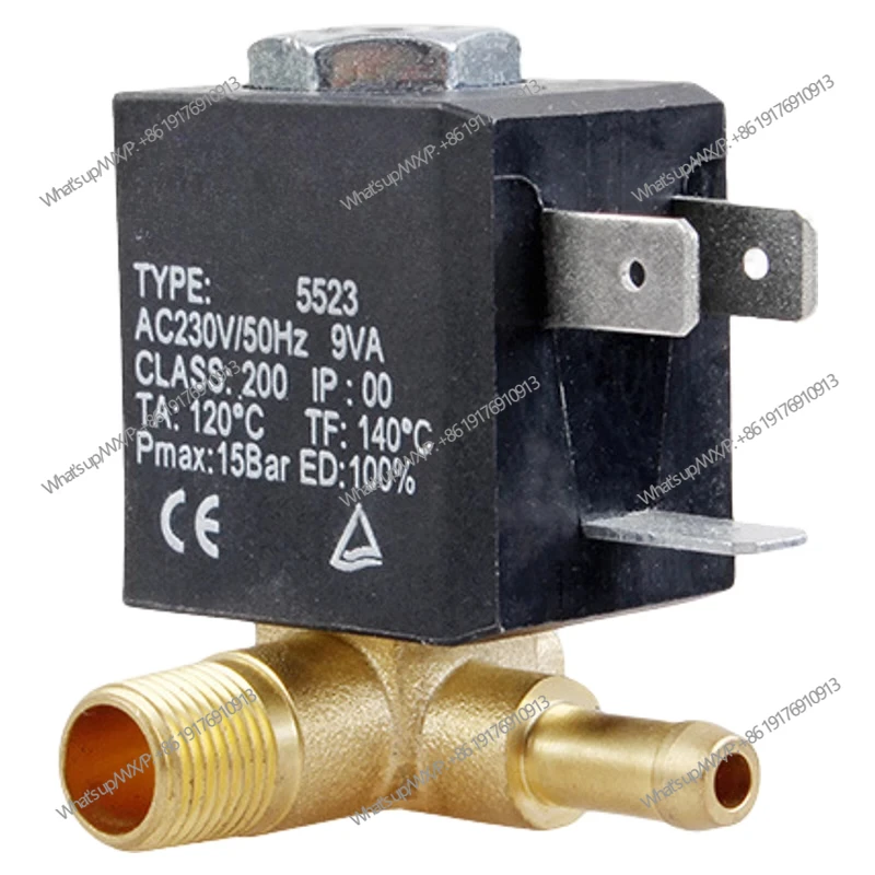 5523 Steam iron solenoid valve, right angle micro solenoid valve