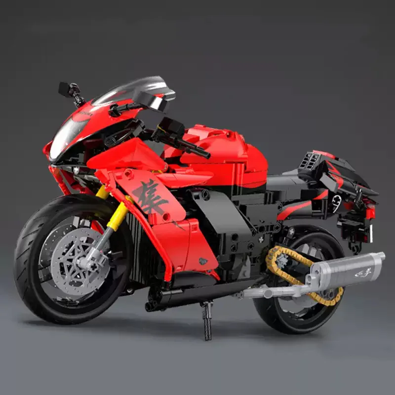 โมเดลรถจักรยานยนต์ญี่ปุ่น GSX1300R HAYABUSA ขนาด 1:6 แบบประกอบเอง ของเล่นสะสม