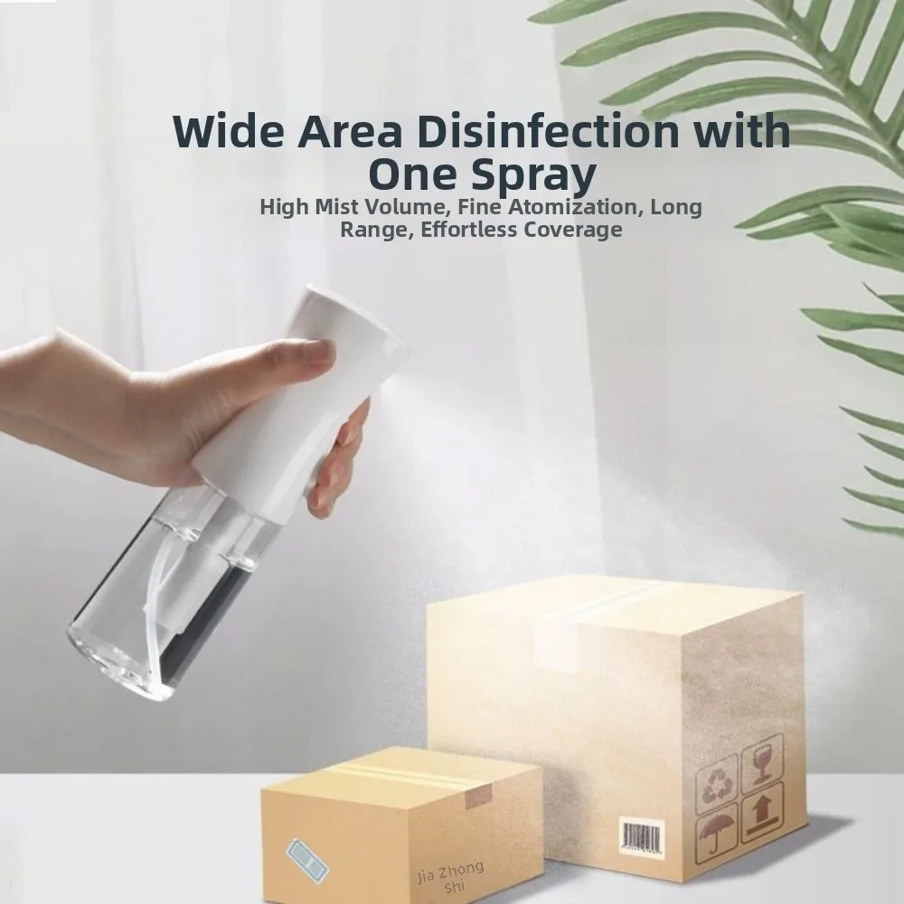 200/300/500ml Hairdressing Spray Bottle Continuous Mist Press Barber Water Sprayer Portable High Pressure Refillable Bottle
