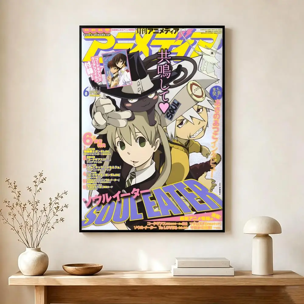 supernatural anime S-Soul Eater Poster Modern Home Decoration Interior Design & Contemporary Wall Art Collection