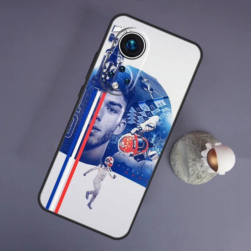 Pierre Gasly 10 F1 For Huawei Honor Magic 5 Lite 70 50 X8 X9 a P20 P30 P40 P50 P60 Pro P Smart Nova 9 5T Case