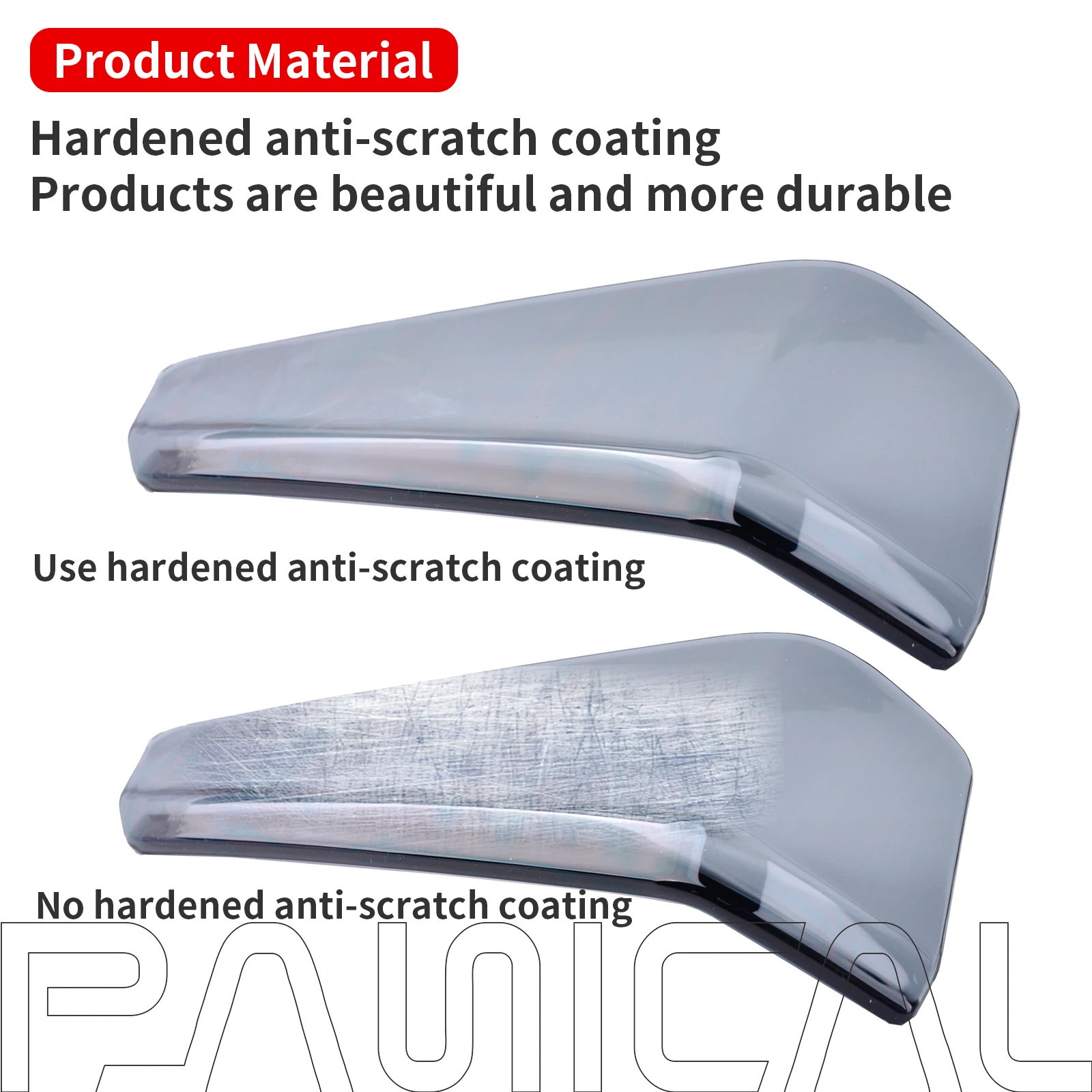 PANICAL Motorrad-Rückspiegel-Spoiler Luftabweiser für Honda GoldWing GL1800 DCT F6B 2018-2025 Windschutzscheiben-Zubehör – Detail 11