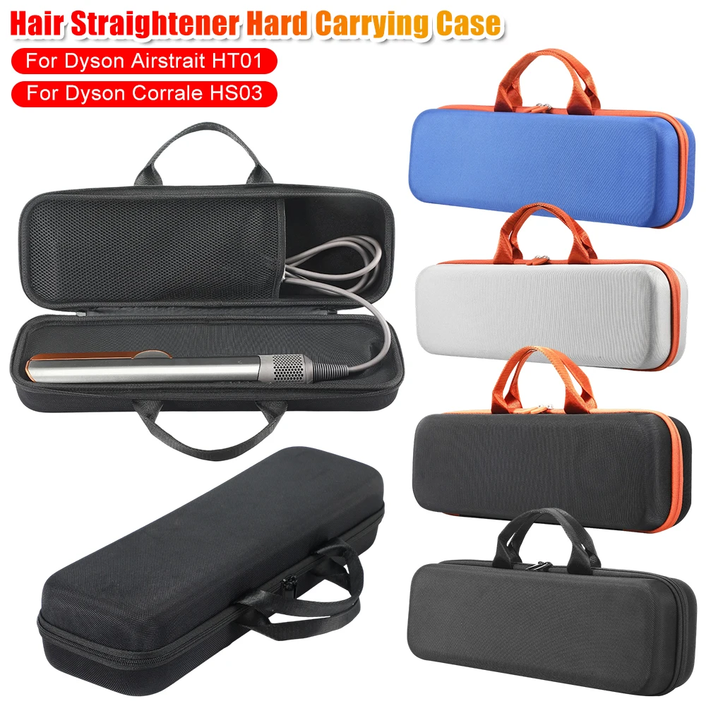 

Hard Shell Carrying Case Portable Storage Bag Shockproof Protective Box For Dyson Airstrait HT01/ Corrale HS03 Hair Straightener