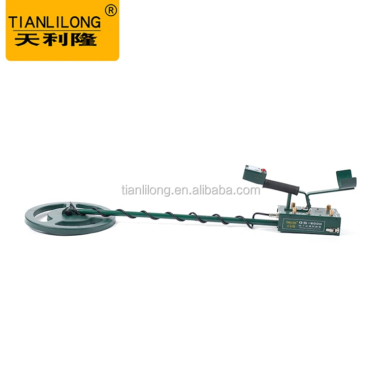 Traditional Long Range GS6000 DD Searching Coil Portable Gold Metal Detector Locator For Mining