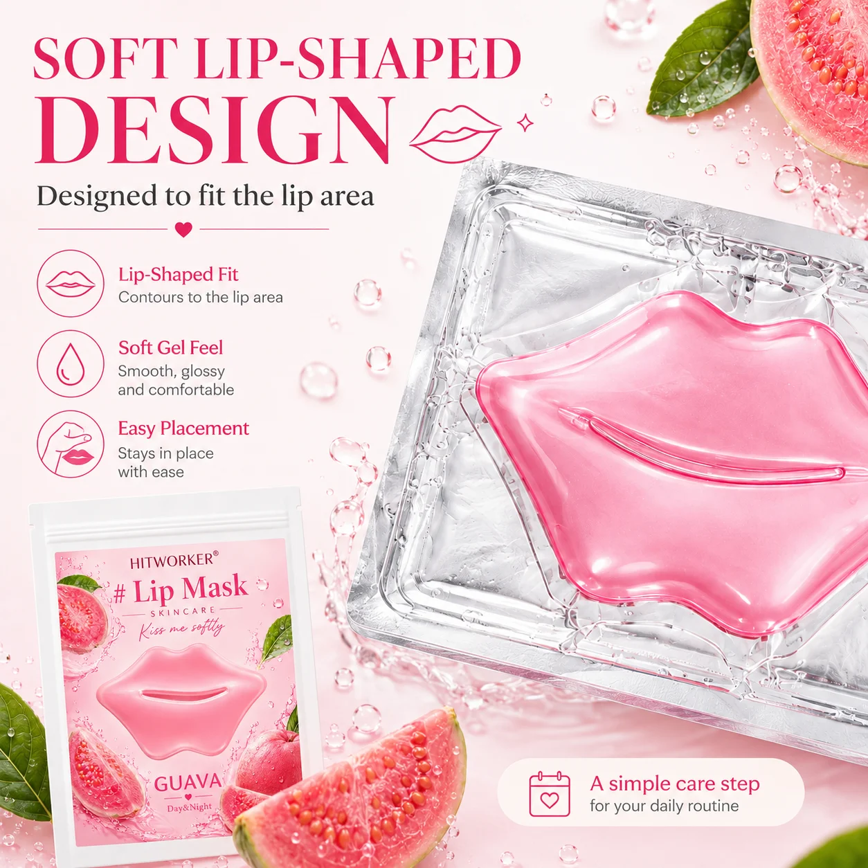 10 stuks Guava Lip Skincare Ma - Skincare Routine recensie en prijs