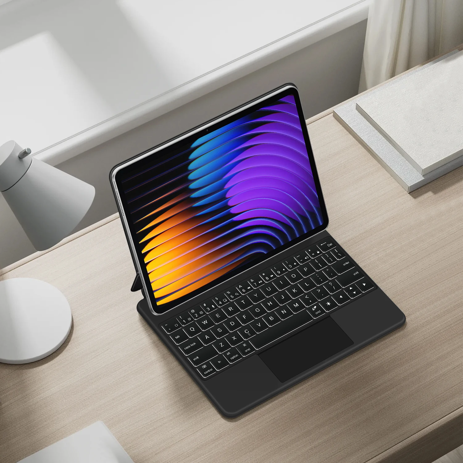 Magic Backlight Keyboard Folio For XiaoMi Pad 7 11.2 Inch Mi Pad 7 Pro 2024 Tablet Smart Magnetic Cover Case TouchPad Keyboard